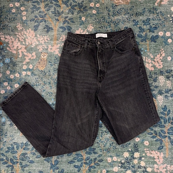 Abercrombie & Fitch Black ‘90s Straight Jeans - Picture 4 of 5